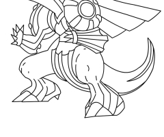 Coloriage Palkia