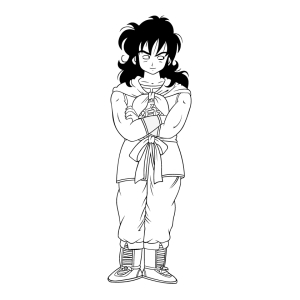 Coloriage Yamcha Dragon Ball