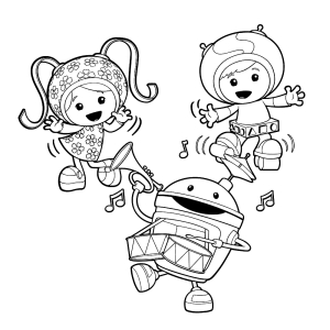 Coloriage Umizoomi