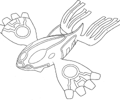 Coloriage Prrimo-Kyogre