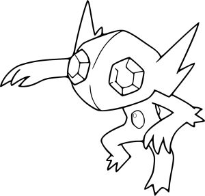 Coloriage Tenefix Pokemon