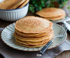 Crêpes sans lait 5 minutes